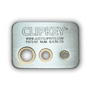A silver CLIPKEY™