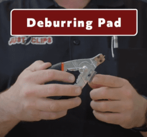 A deburring pad