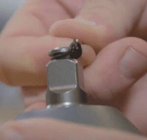 A ring remover hook