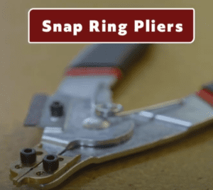A snap ring plier
